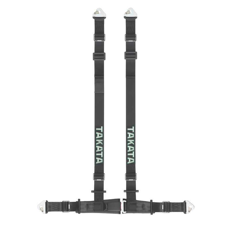 Takata Drift - 4 Point Black 2" Harness (Road Compliant)